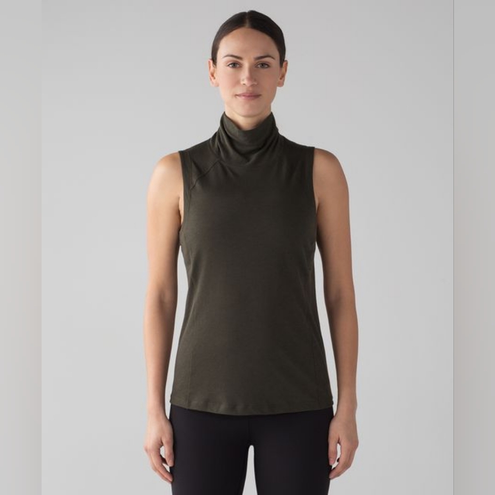 Lululemon Wool Turtleneck Tank